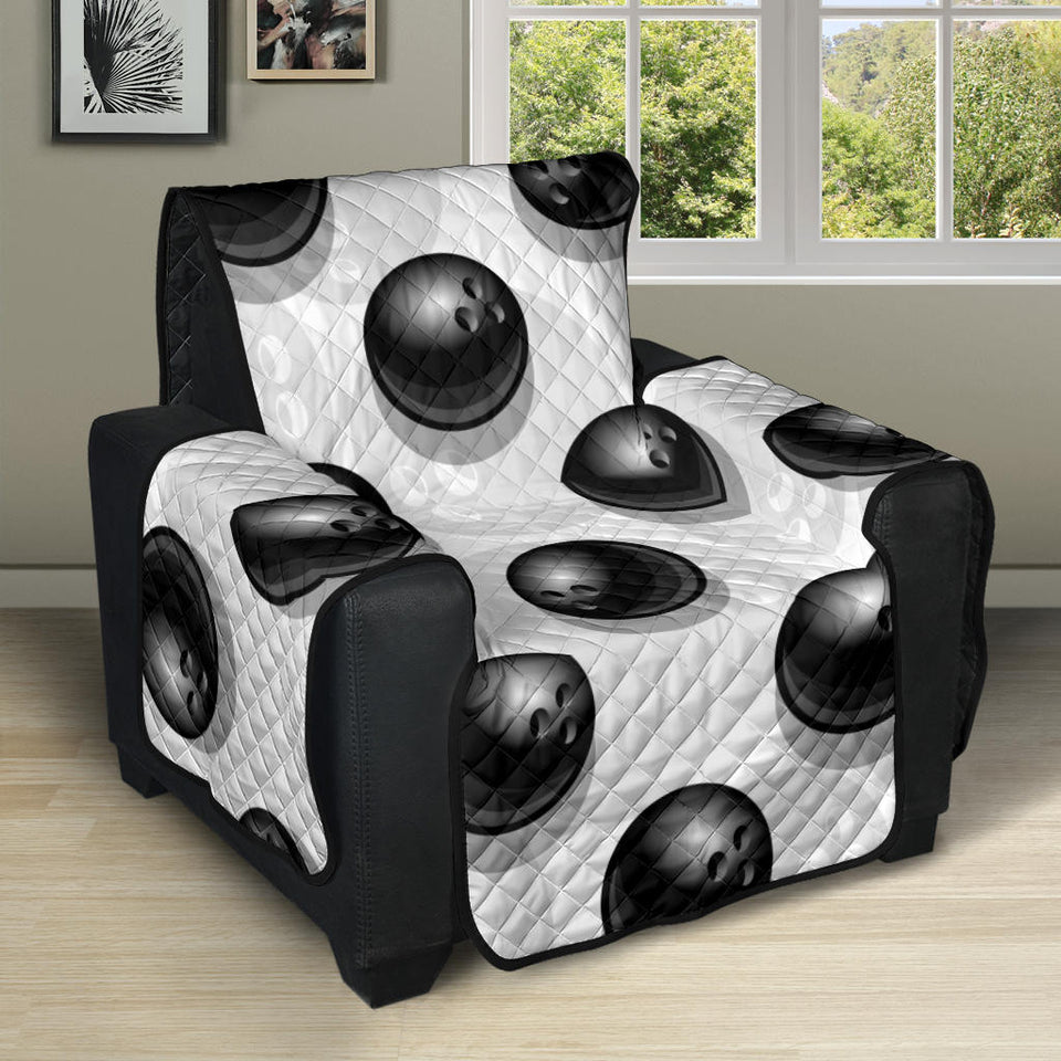 Bowling Ball Pattern Recliner Cover Protector