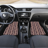 Snail Pattern Print Design 03 Front Car Mats