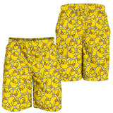 Duck Toy Pattern Print Design 04 Men Shorts