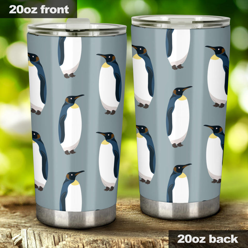 Penguin Pattern Theme Tumbler