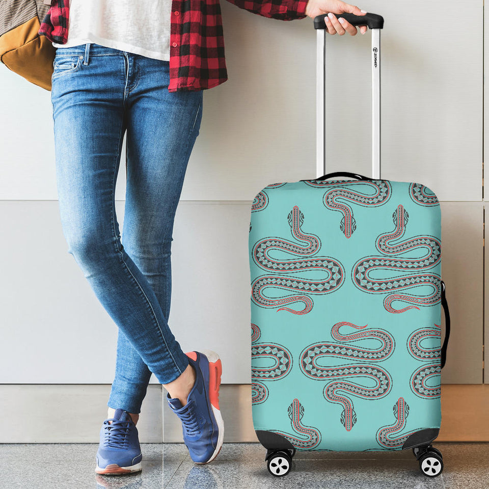 Snake Tribal Pattern Luggage Covers