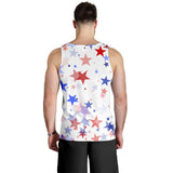 USA Star Pattern Men Tank Top