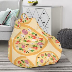 Pizza Theme Pattern Bean Bag Cover