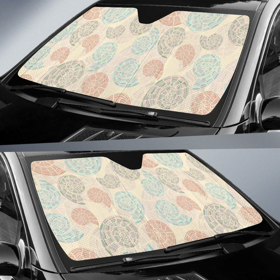 Shell Pattern Car Sun Shade