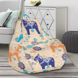 Cute Horse Pattern Bean Bag Cover