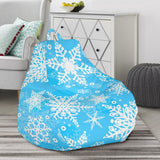 Snowflake Pattern Bean Bag Cover