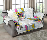 Chihuahua Pattern Loveseat Couch Cover Protector