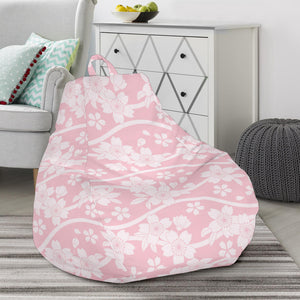 Sakura Pink Pattern Bean Bag Cover