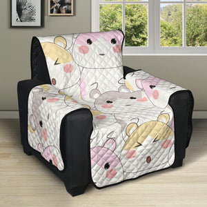 Hamster Pattern Recliner Cover Protector