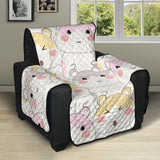 Hamster Pattern Recliner Cover Protector