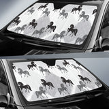 Horse Pattern Car Sun Shade