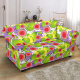 Guava Pattern Loveseat Couch Slipcover