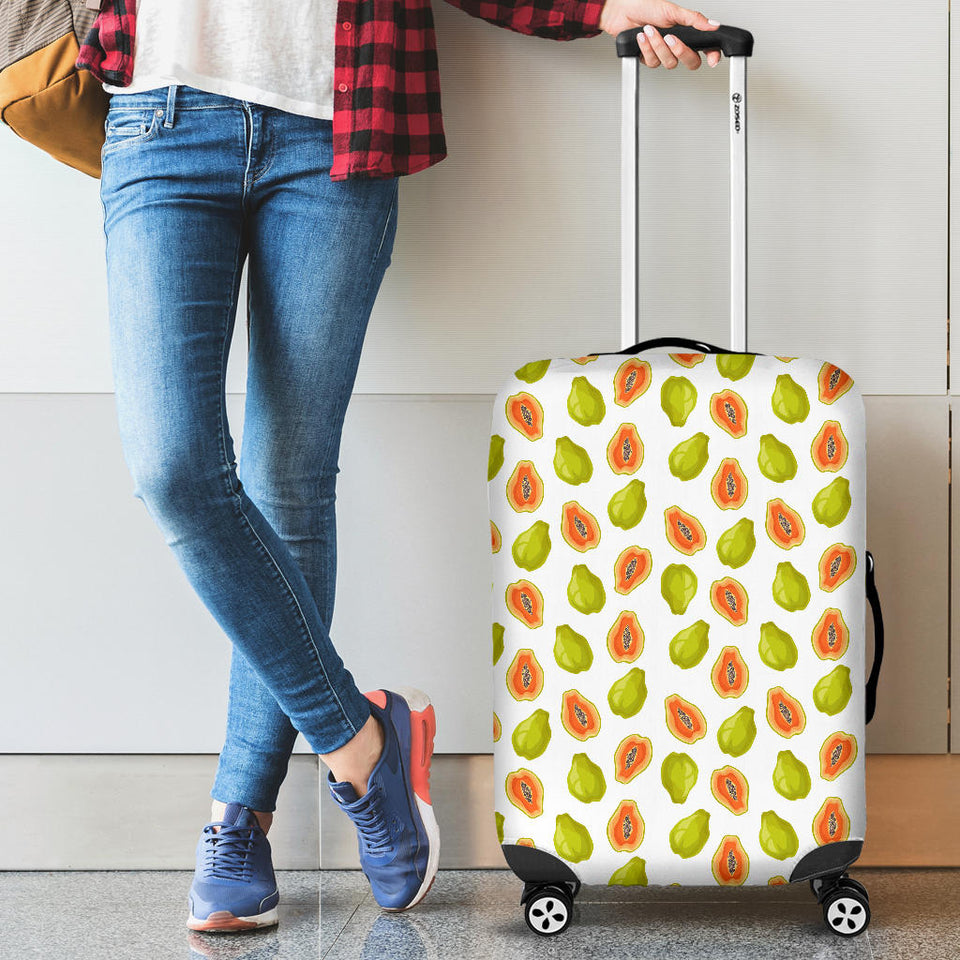 Papaya Pattern Theme Luggage Covers