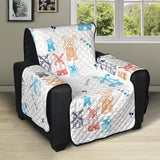 Hand Drawn Windmill Pattern Recliner Cover Protector