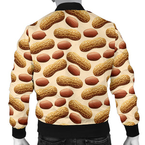 Peanut Pattern Men Bomber Jacket