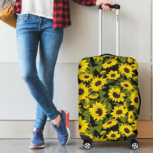 Sunflower Theme Pattern  Luggage Covers