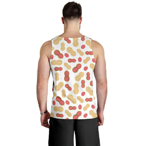 Peanut Theme Pattern Men Tank Top