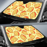 Cheese Pattern Car Sun Shade