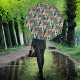 Tennis Pattern Print Design 01 Umbrella