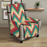 Zigzag Chevron Pattern Chair Cover Protector