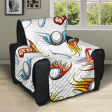 Bowling Strike Pattern Recliner Cover Protector