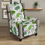 Lotus Waterlily Pattern Chair Cover Protector