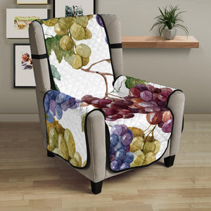 Grape Pattern Chair Cover Protector