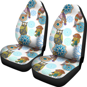 Owl Pattern Universal Fit Car Seat Covers