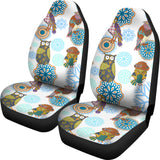 Owl Pattern Universal Fit Car Seat Covers