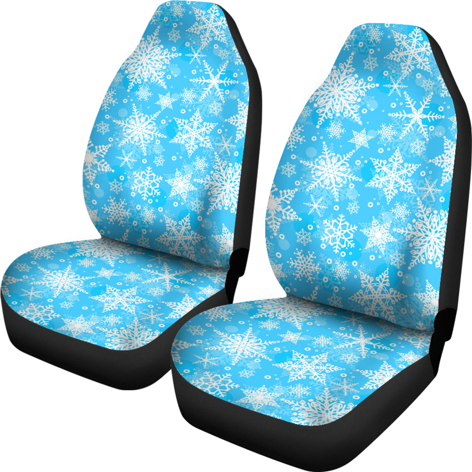 Snowflake Pattern Universal Fit Car Seat Covers