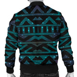 Space Tribal Galaxy Pattern Men Bomber Jacket