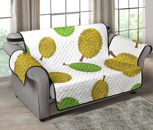 Durian Background Pattern  Loveseat Couch Cover Protector