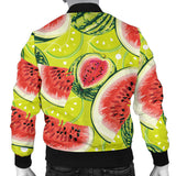 Watermelon Theme Pattern Men Bomber Jacket