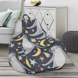 Sloth Astronaut Pattern Bean Bag Cover