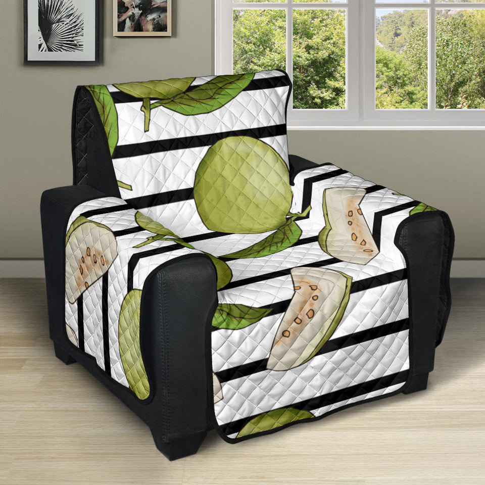 Guava Pattern Stripe background Recliner Cover Protector