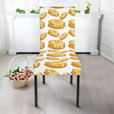 Pancake Pattern Print Design 05 Dining Chair Slipcover