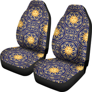 Sun Pattern Universal Fit Car Seat Covers