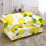 Lemon Flower Pattern Loveseat Couch Slipcover