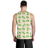 Lime Pattern Men Tank Top