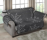 Cobweb Spider Web Pattern Loveseat Couch Cover Protector