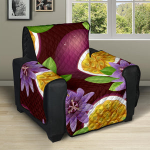 Passion Fruit Sliced Pattern Recliner Cover Protector