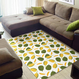 Durian Pattern Background Area Rug
