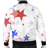 USA Star Pattern Men Bomber Jacket