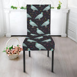 Pigeon Pattern Print Design 01 Dining Chair Slipcover