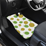 Durian Background Pattern  Front Car Mats