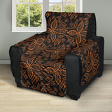 Cocoa Pattern Recliner Cover Protector