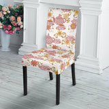 Tea pots Pattern Print Design 01 Dining Chair Slipcover