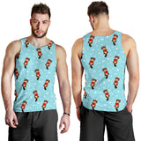 Otter Heart Pattern Men Tank Top