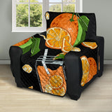 Orange Ice Orance Juice Pattern Recliner Cover Protector