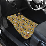 Lion Pattern Print Design 03 Front Car Mats